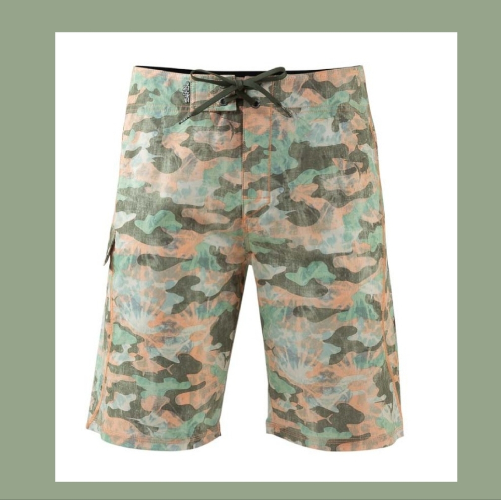 SALT LIFE INTO THE ABYSS BOARDSHORTS